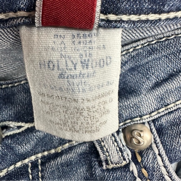 Stetson Women’s size 8 x 34 Tall Hollywood Bootcut Stretch Jeans - Picture 12 of 12